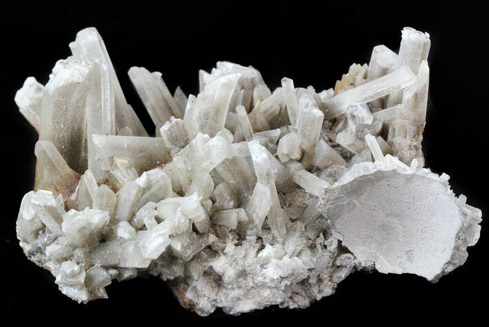 Selenite Crystals on Matrix - Mexico #45195